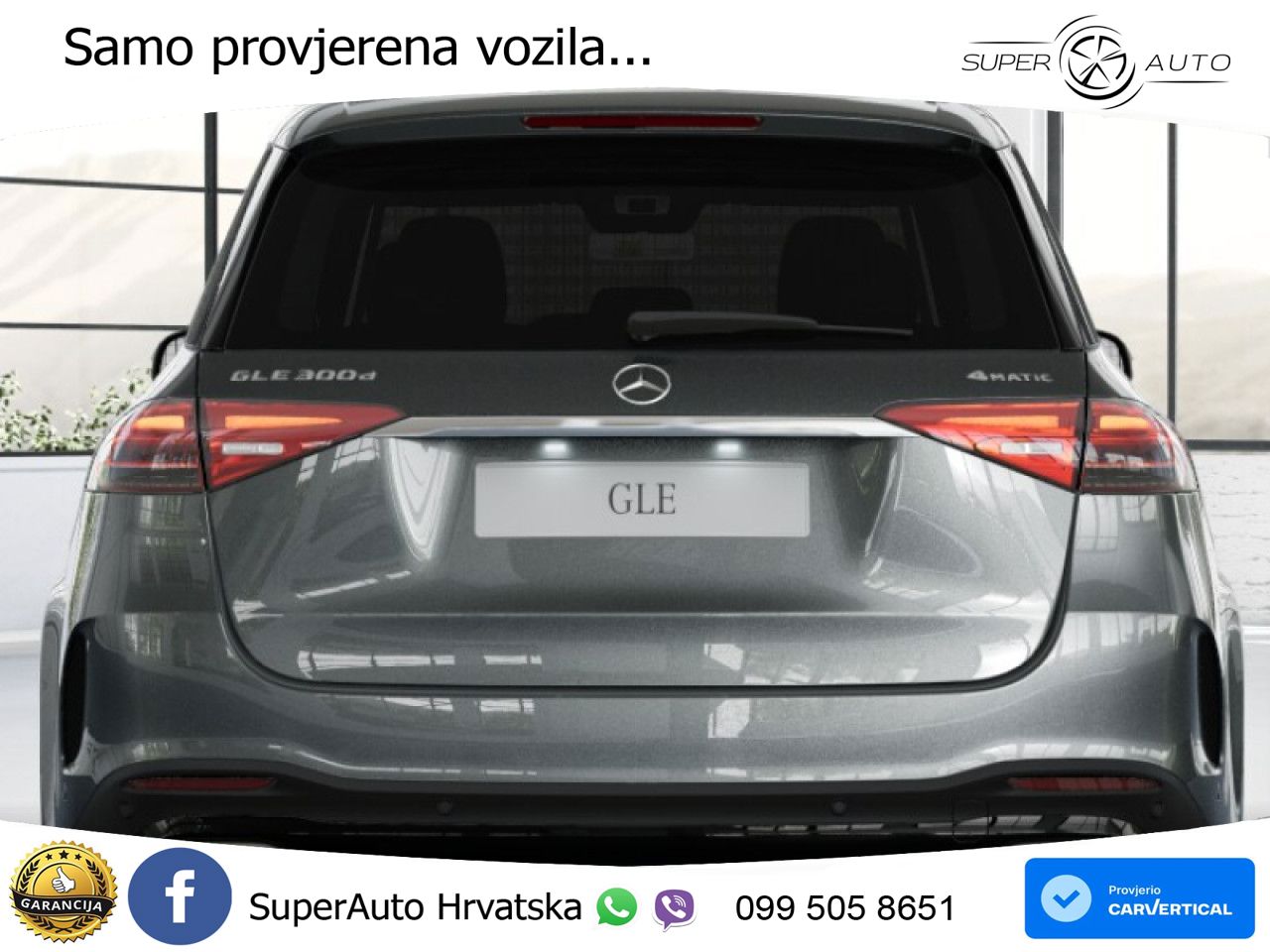 Mercedes GLE 300d (269 KS) EQ Boost 4MATIC 9G-TRONIC AMG LED+GR SJED+ACC