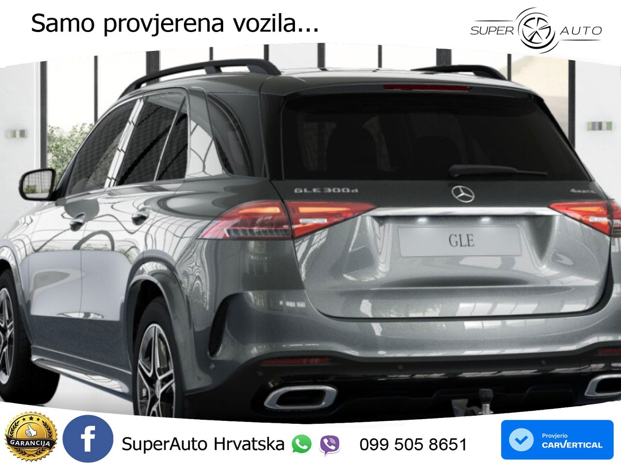 Mercedes GLE 300d (269 KS) EQ Boost 4MATIC 9G-TRONIC AMG LED+GR SJED+ACC