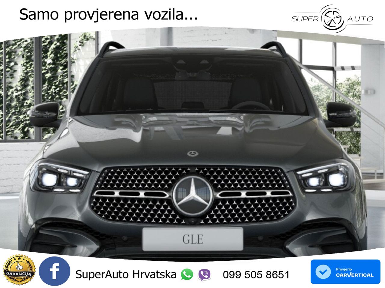 Mercedes GLE 300d (269 KS) EQ Boost 4MATIC 9G-TRONIC AMG LED+GR SJED+ACC