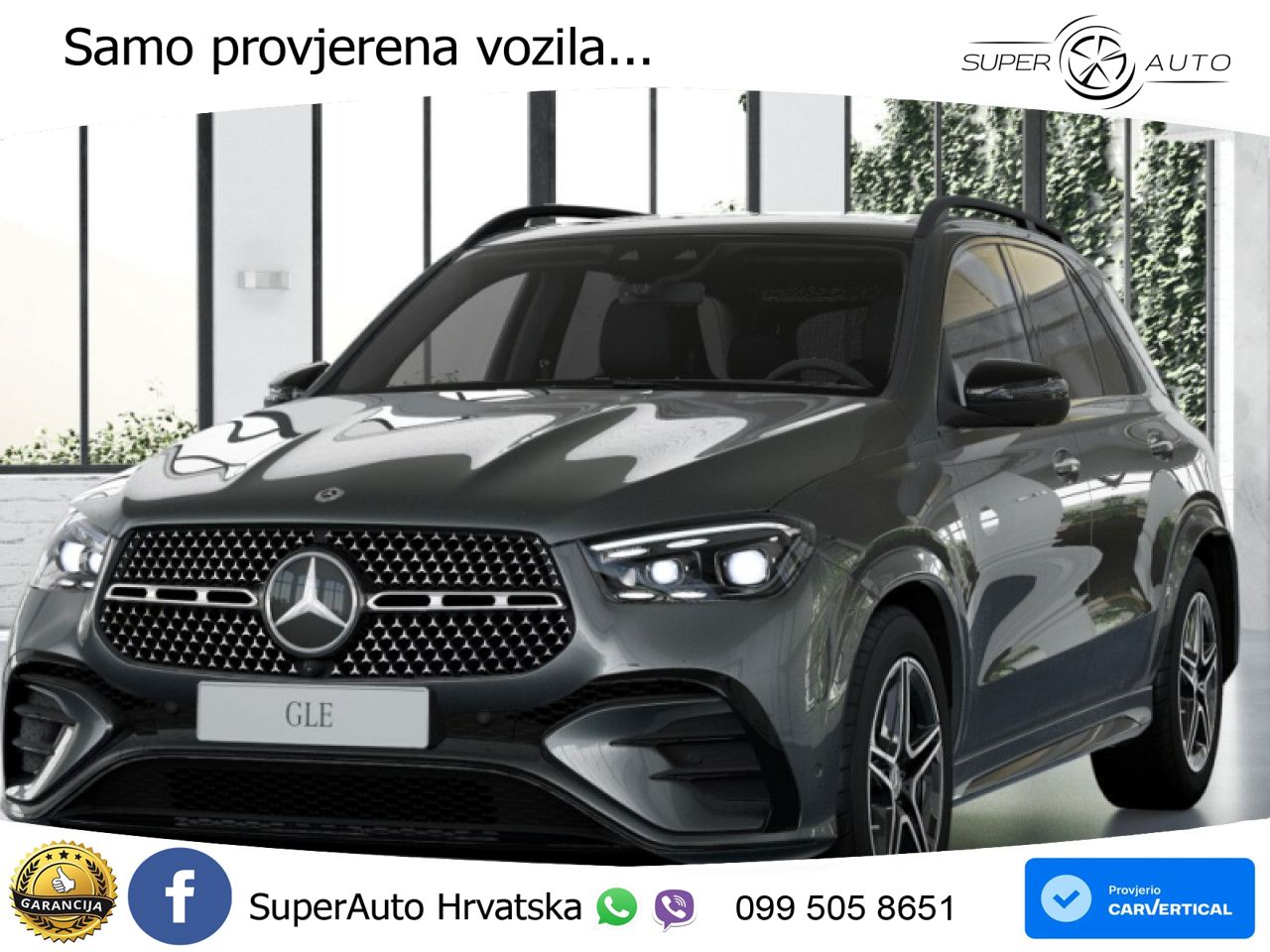 Mercedes GLE 300d (269 KS) EQ Boost 4MATIC 9G-TRONIC AMG LED+GR SJED+ACC