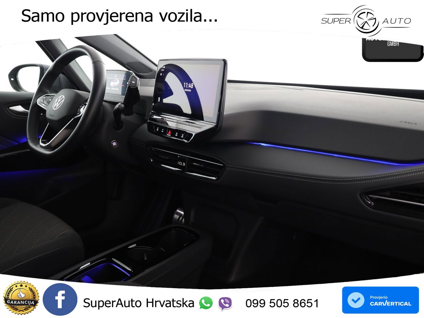 Volkswagen ID.3 Pro 62 kWh (204 KS)