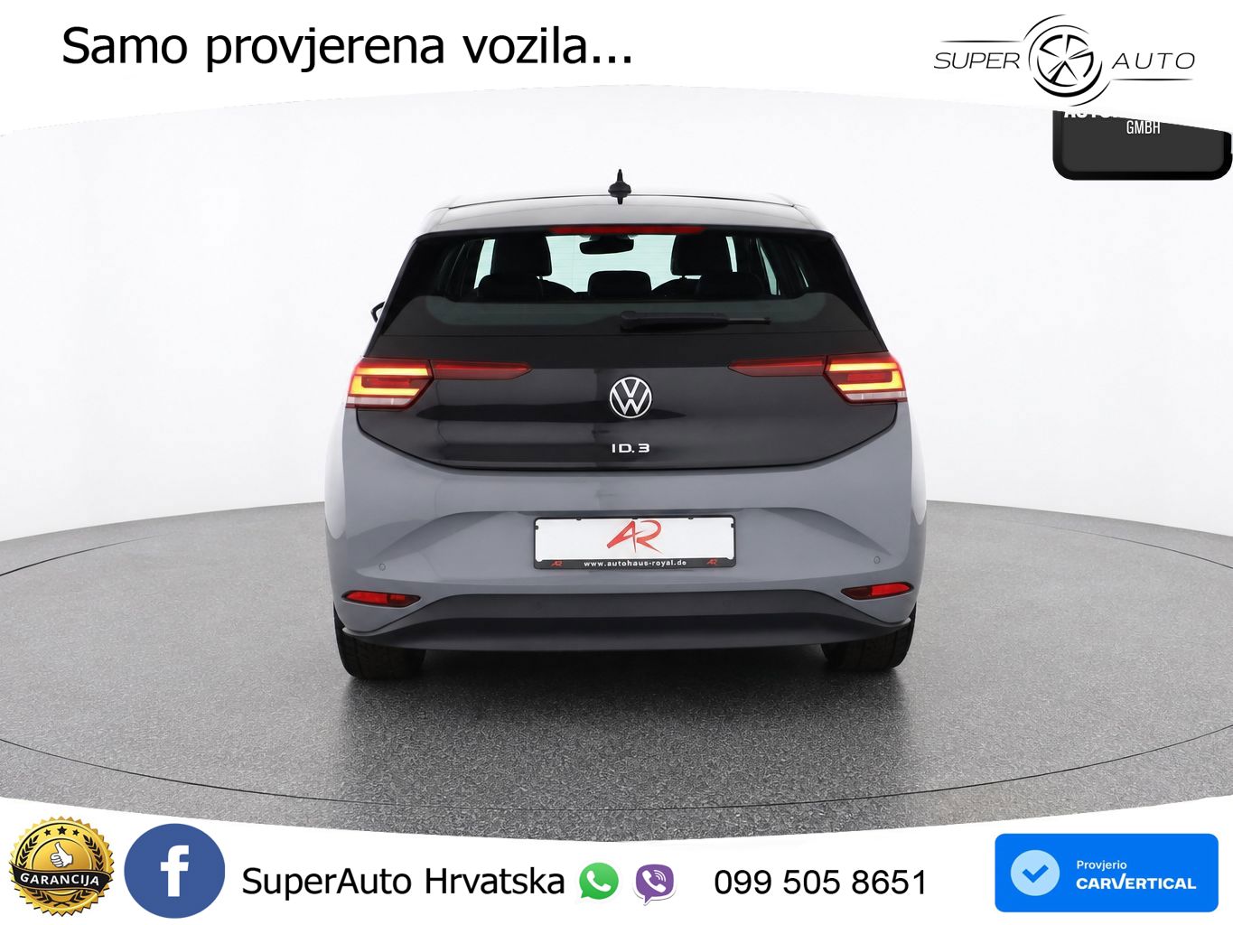 Volkswagen ID.3 Pro 62 kWh (204 KS)