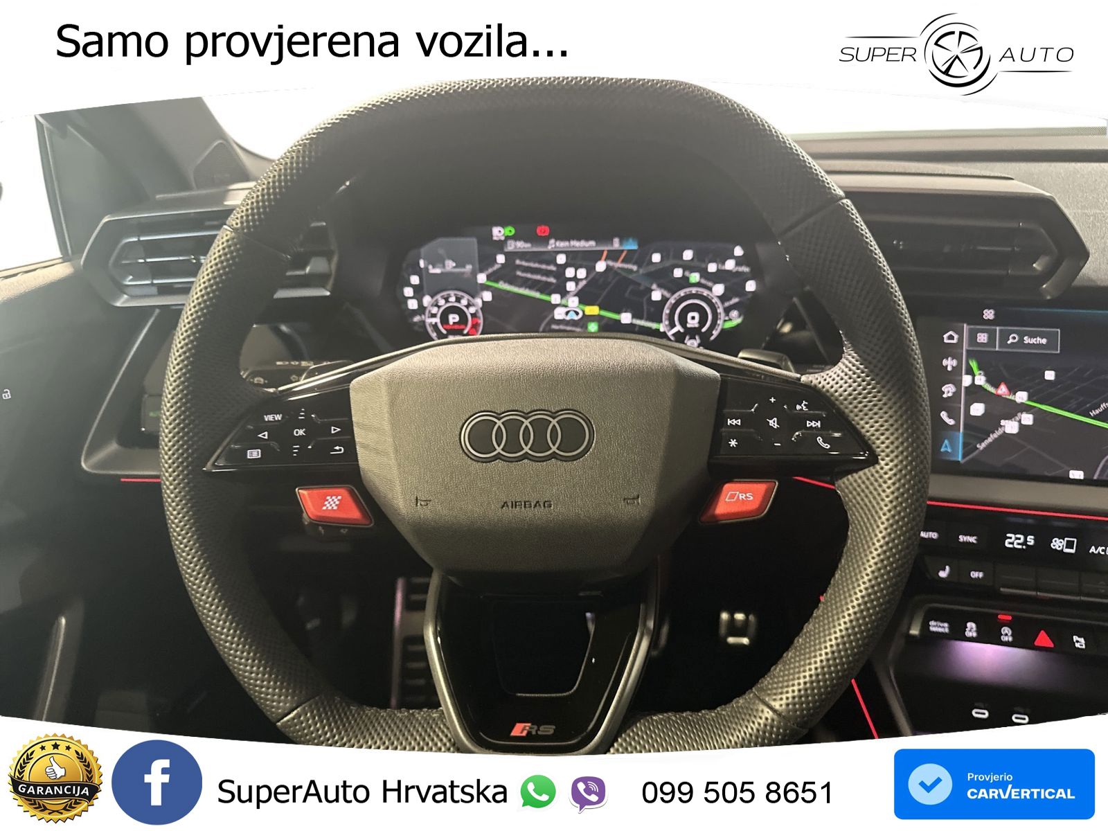 Audi RS3 Sedan 2.5 TFSI (400 KS) quattro S tronic LED+GR SJED+ACC