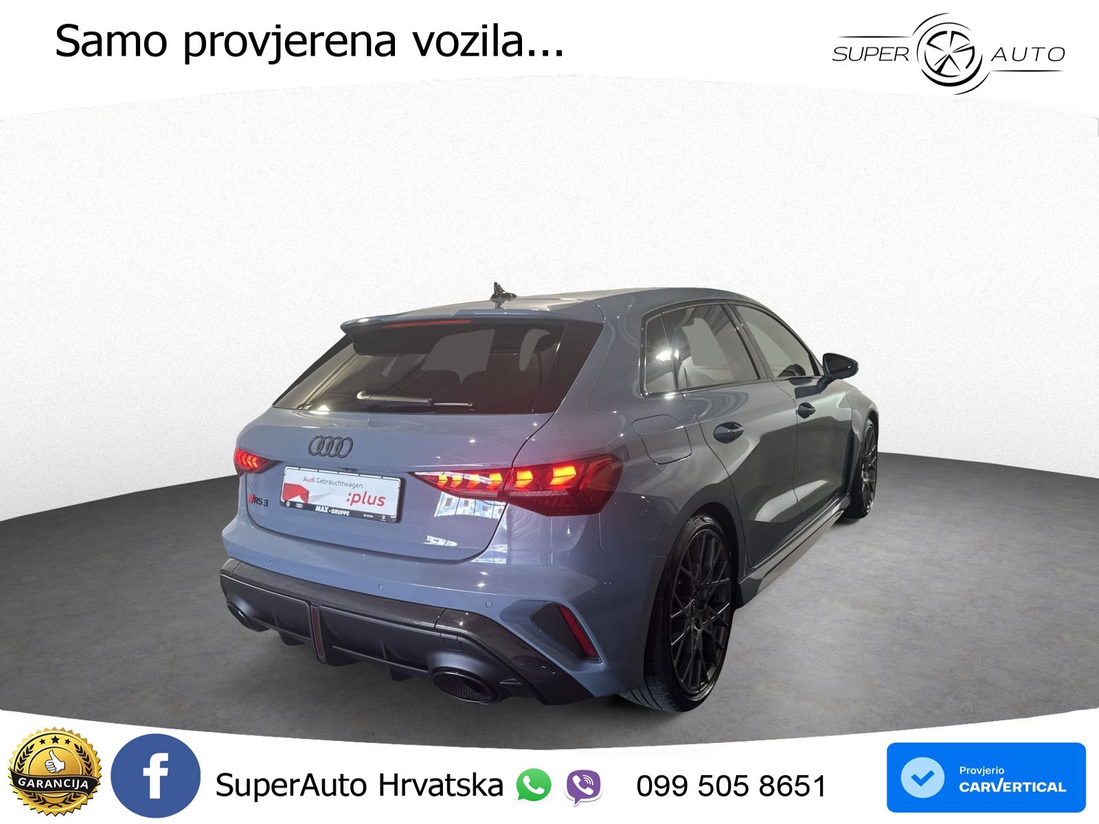 Audi RS3 Sedan 2.5 TFSI (400 KS) quattro S tronic LED+GR SJED+ACC