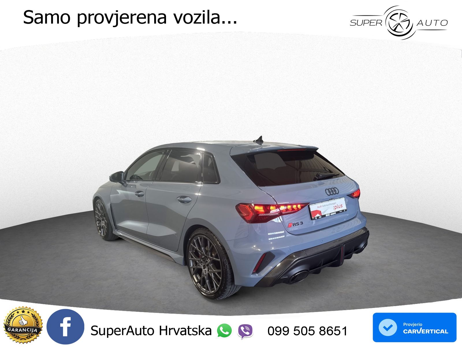 Audi RS3 Sedan 2.5 TFSI (400 KS) quattro S tronic LED+GR SJED+ACC