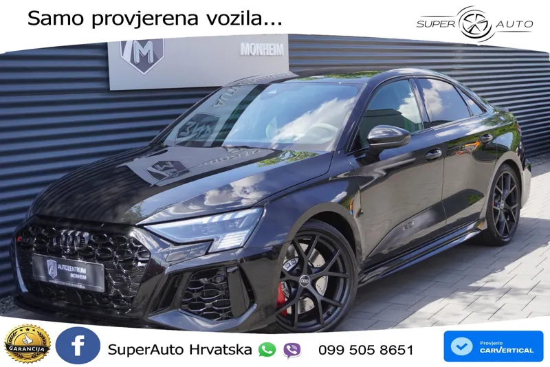 Audi RS3 Sedan 2.5 TFSI (400 KS) quattro S tronic LED+GR SJED+ACC