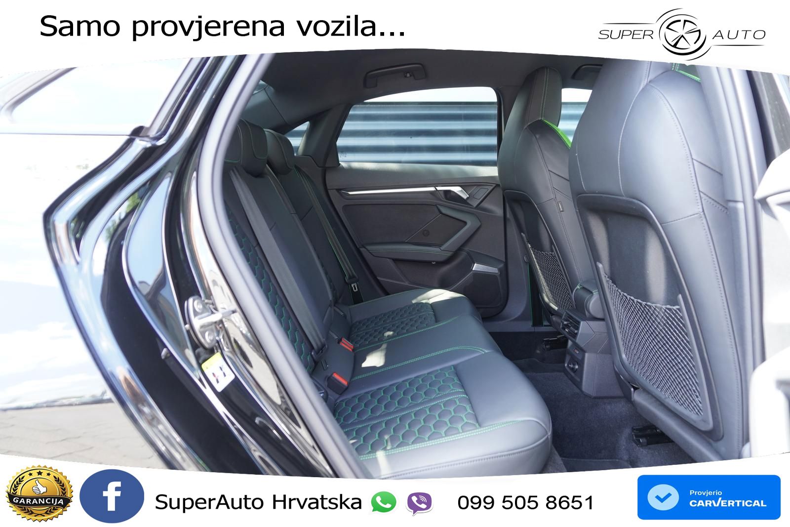 Audi RS3 Sedan 2.5 TFSI (400 KS) quattro S tronic LED+GR SJED+ACC