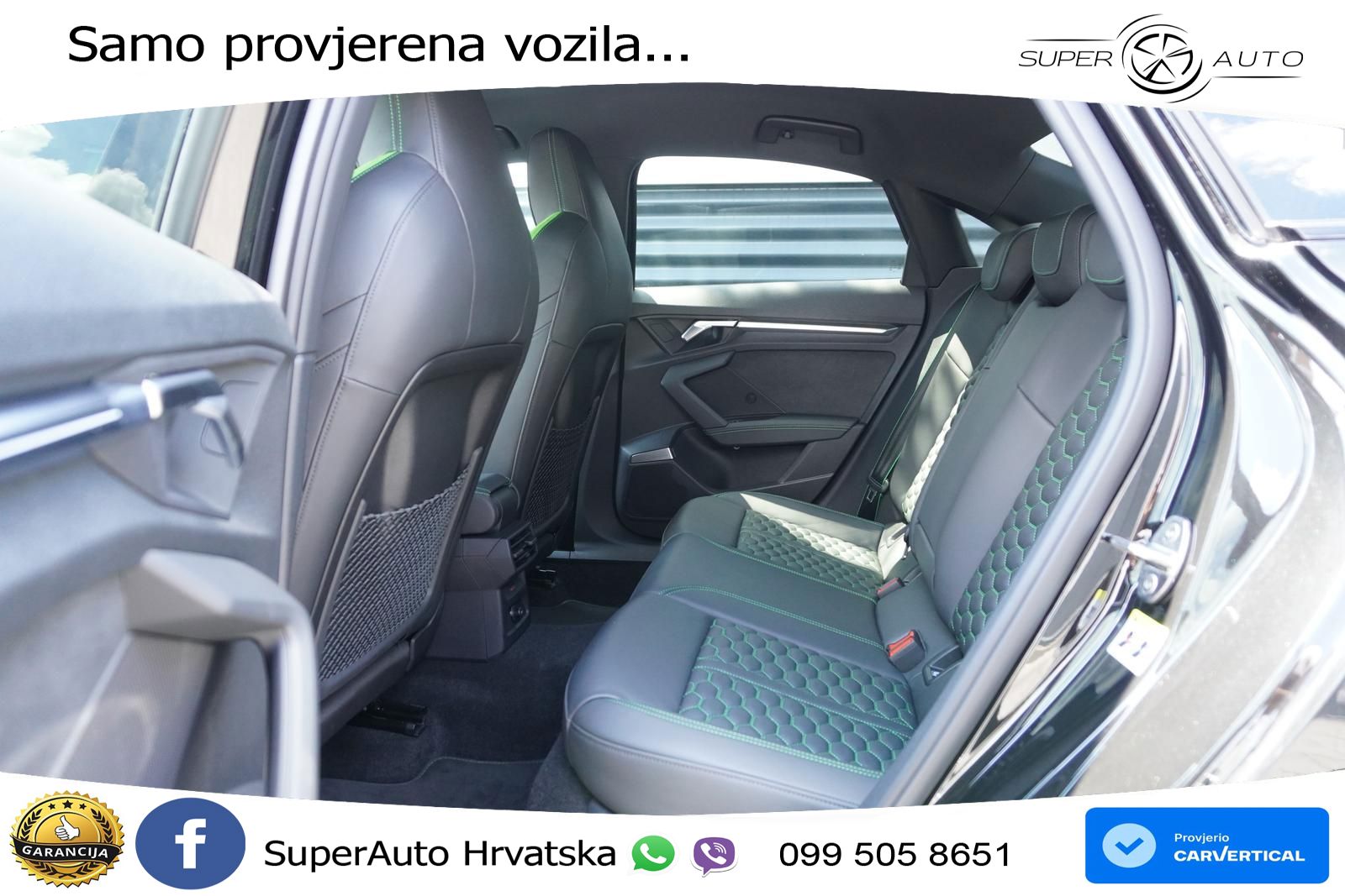 Audi RS3 Sedan 2.5 TFSI (400 KS) quattro S tronic LED+GR SJED+ACC
