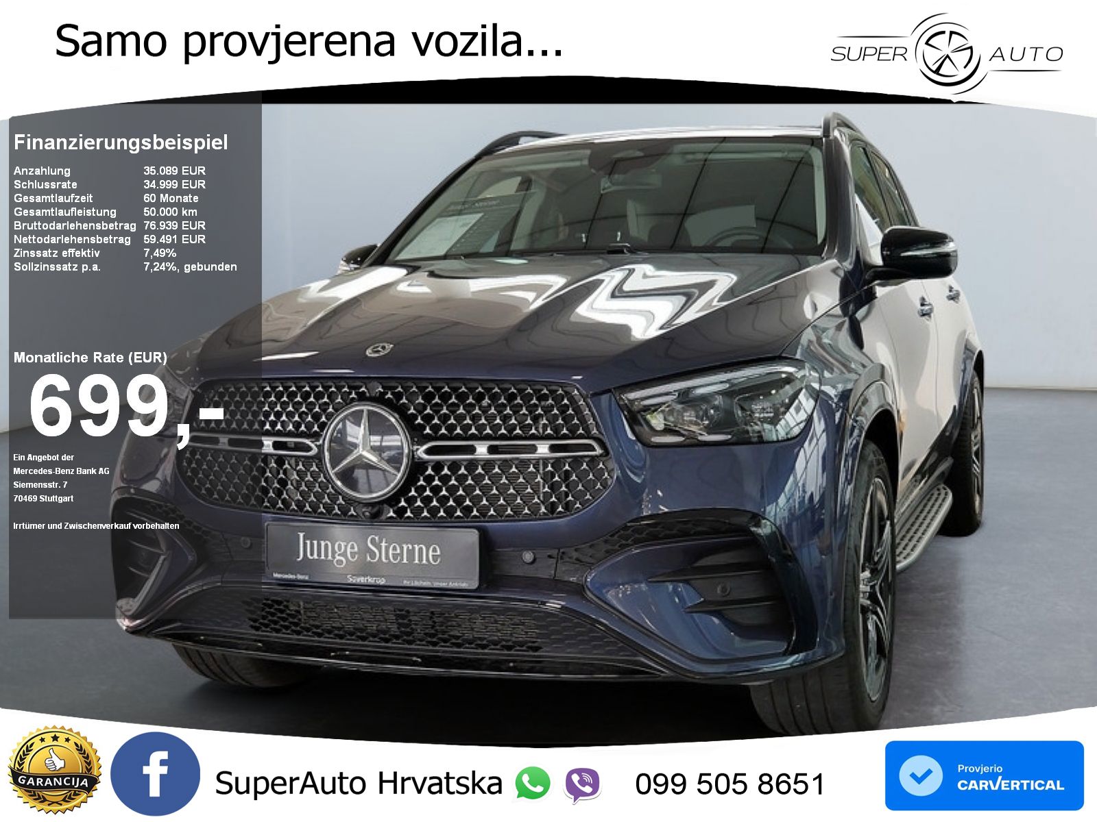 Mercedes GLE 580 V8 (517 KS) EQ Boost 4MATIC 9G-TRONIC AMG LED+GR SJED+ACC