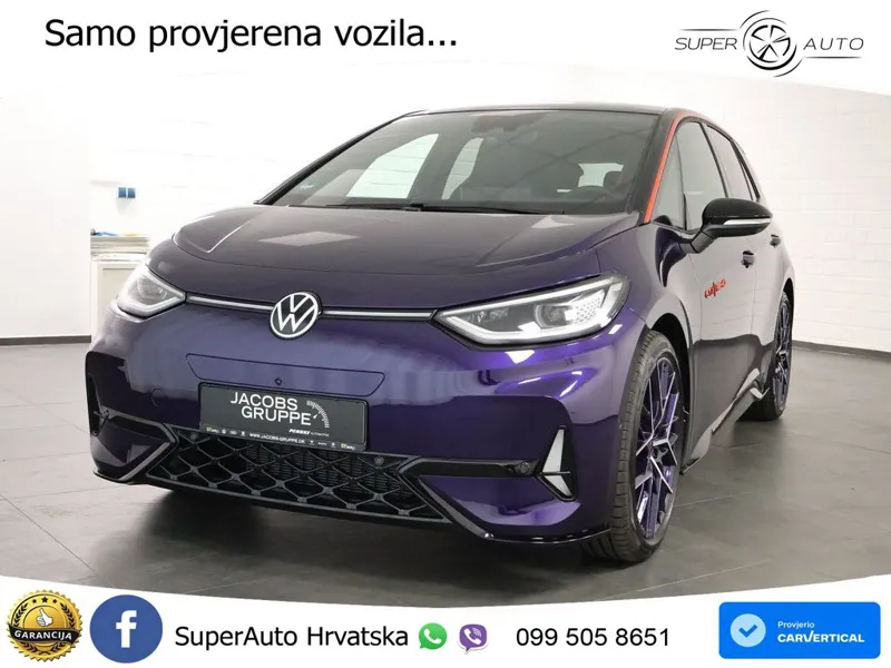 Volkswagen ID.3 GTX Performance 84 kWh (326 KS) LED+GR SJED+ACC