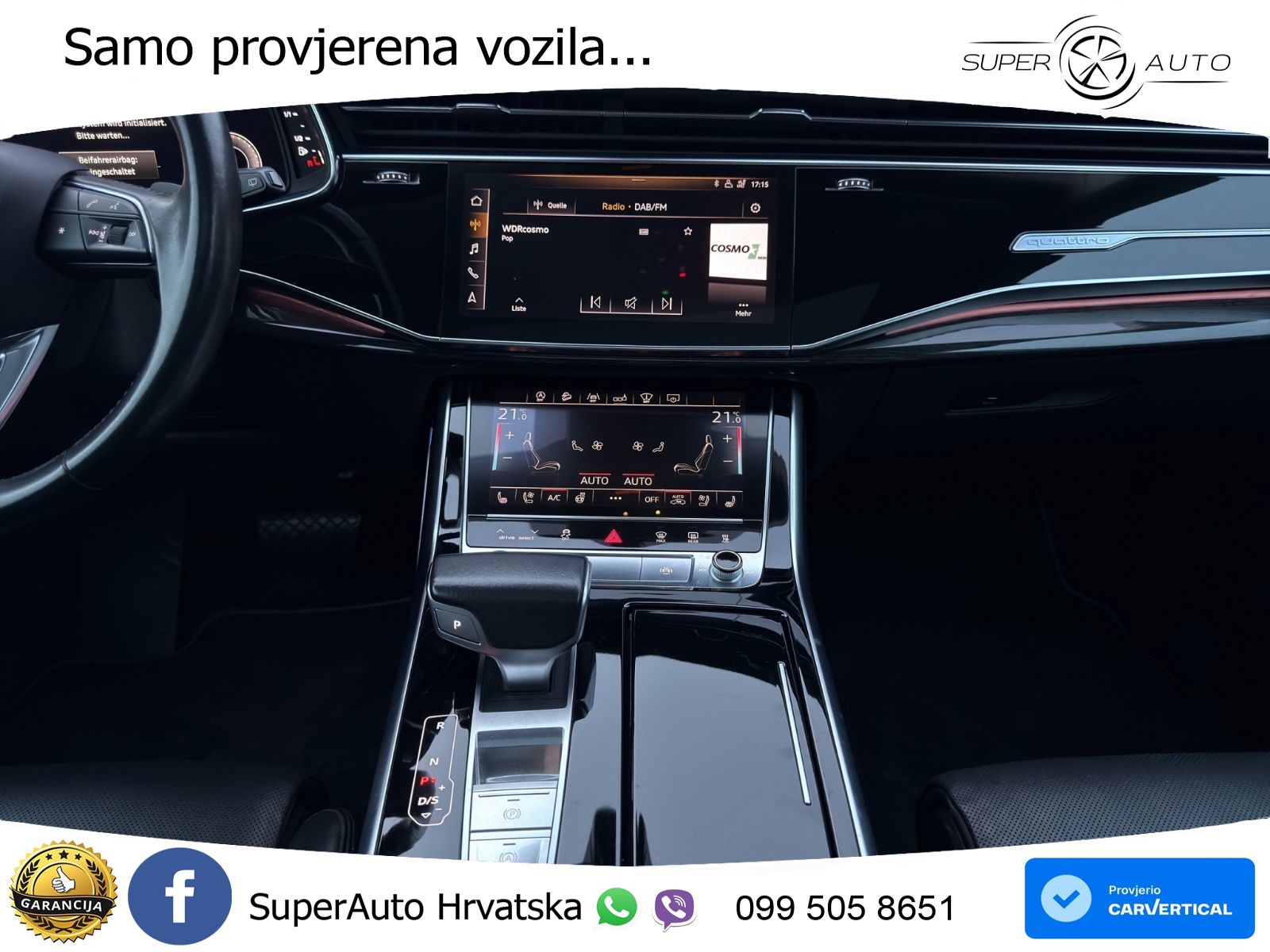 Audi Q8 50 TDI V6 (286 KS) quattro Tiptronic