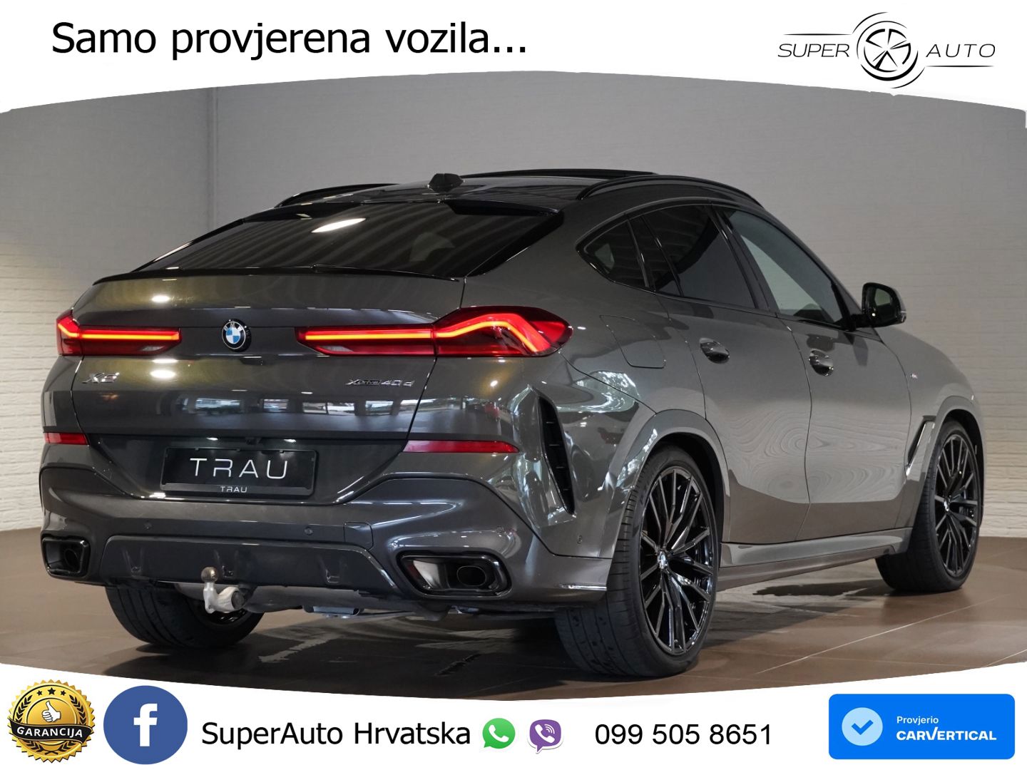 BMW X6 40d (352 KS) xDrive Steptronic M Sport LED+GR SJED+ACC