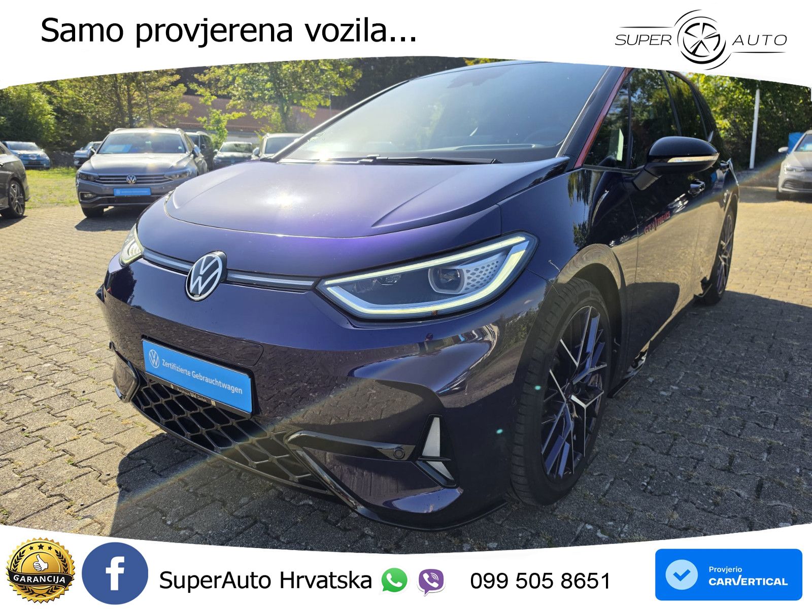 Volkswagen ID.3 GTX Performance 84 kWh (326 KS)