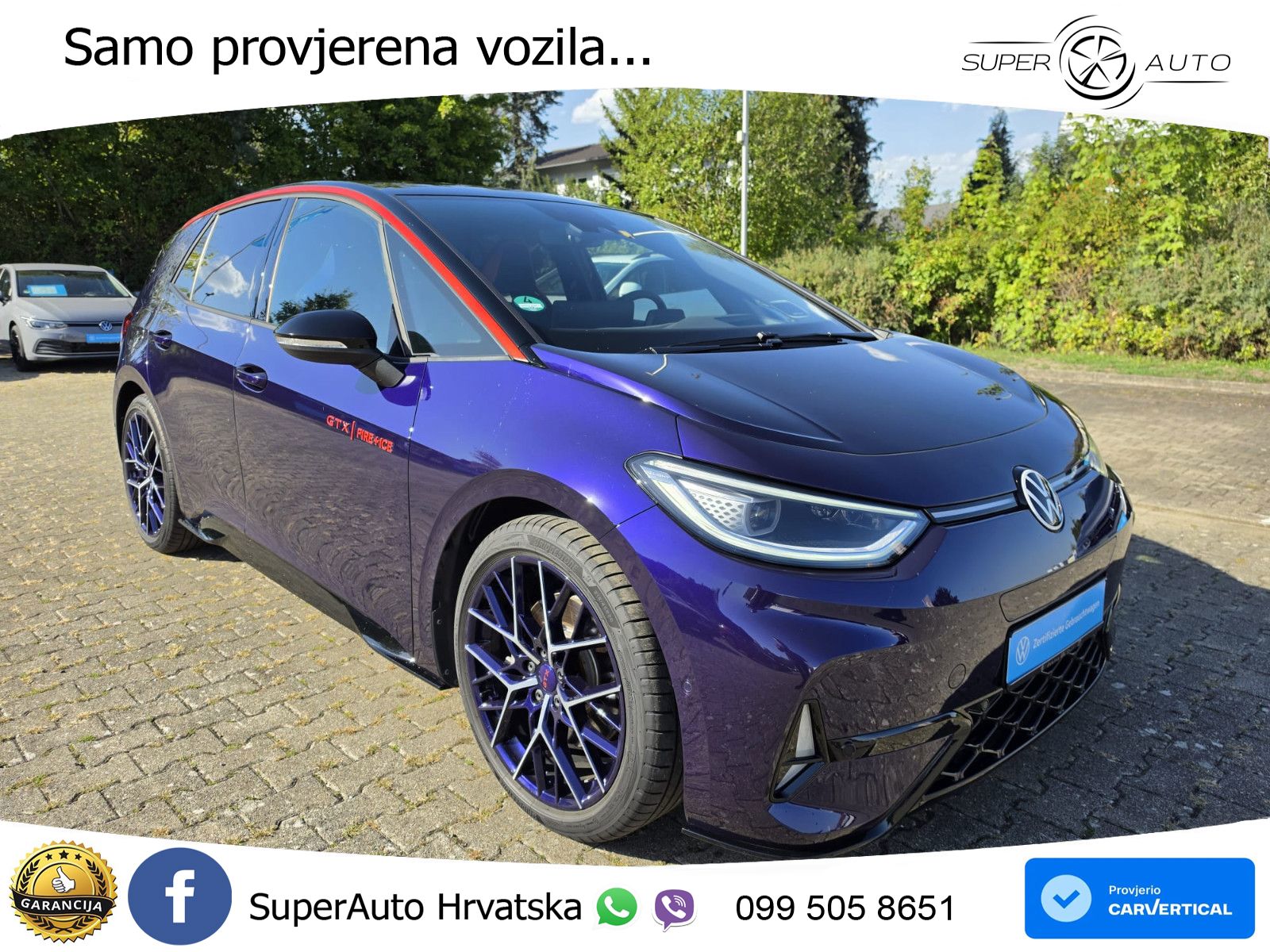 Volkswagen ID.3 GTX Performance 84 kWh (326 KS)