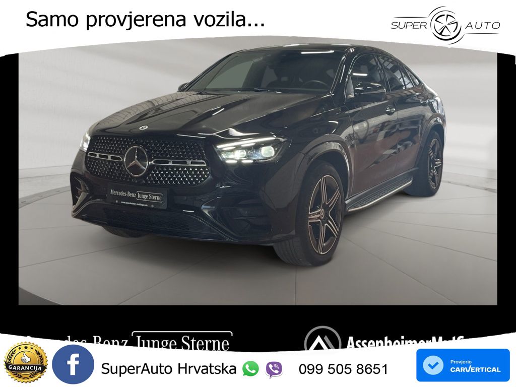 Mercedes GLE Coupe 400e (381 KS) 4MATIC 9G-TRONIC AMG LED+GR SJED+ACC