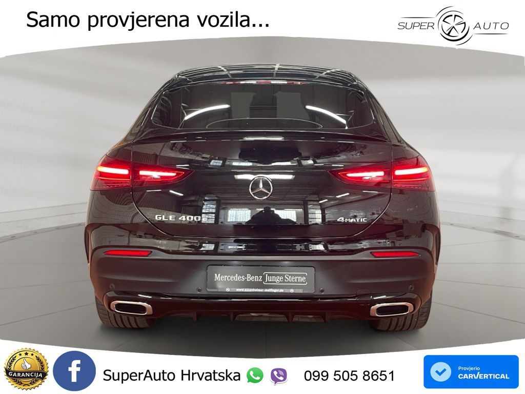 Mercedes GLE Coupe 400e (381 KS) 4MATIC 9G-TRONIC AMG LED+GR SJED+ACC