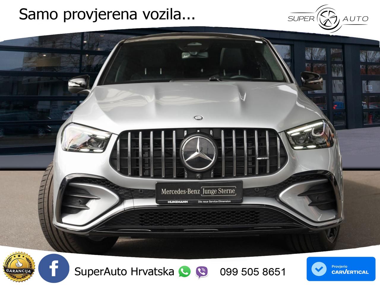 Mercedes AMG GLE Coupe 53 (435 KS) EQ Boost 4MATIC+ AMG SPEEDSHIFT TCT 9G LED+GR SJED+ACC