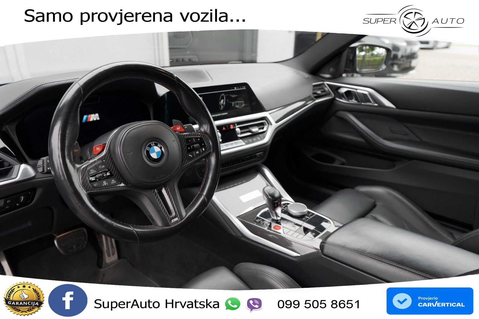 BMW M4 Competition 3.0 (510 KS) Steptronic LED+GR SJED+ACC