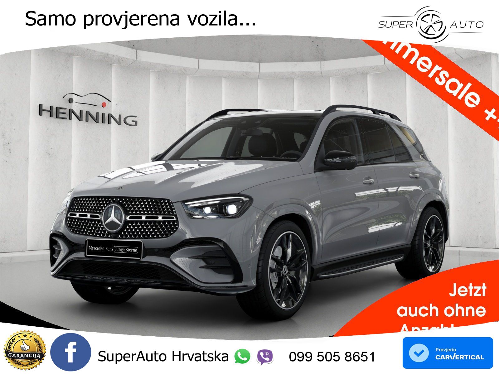 Mercedes GLE 450d (367 KS) EQ Boost 4MATIC 9G-TRONIC LED+GR SJED+ACC