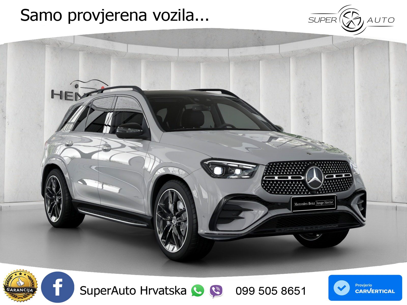 Mercedes GLE 450d (367 KS) EQ Boost 4MATIC 9G-TRONIC LED+GR SJED+ACC