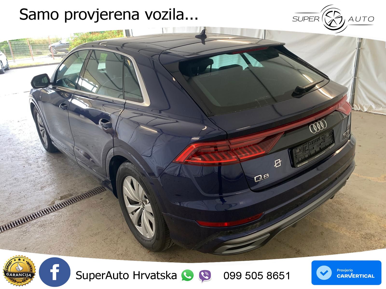 Audi Q8 50 TDI V6 (286 KS) quattro Tiptronic
