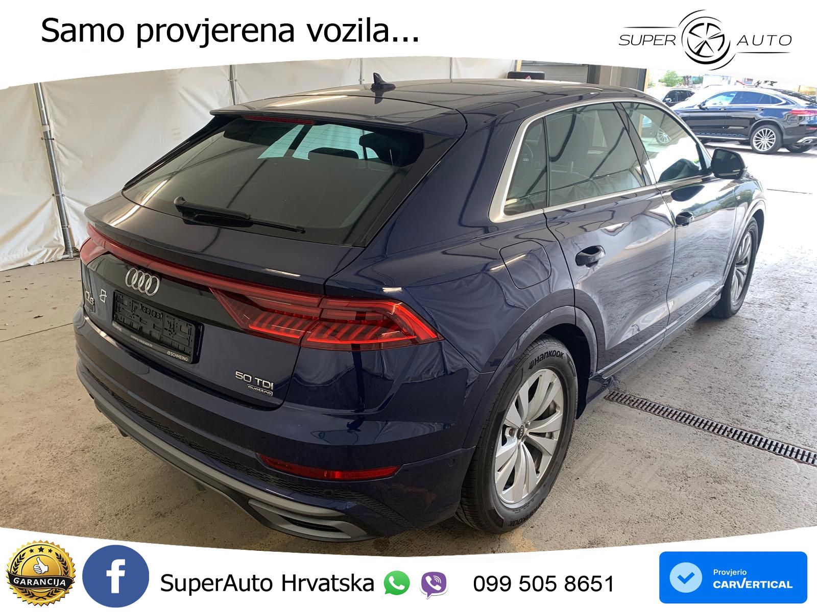 Audi Q8 50 TDI V6 (286 KS) quattro Tiptronic