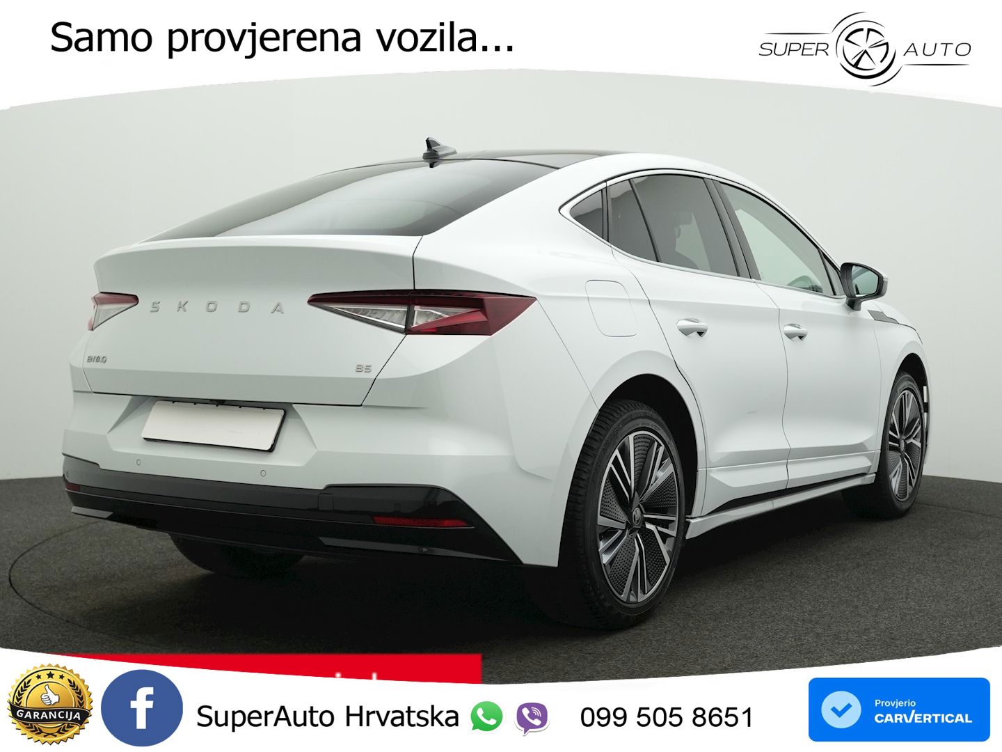 Škoda Enyaq Coupe iV 85 82 kWh (286 KS) Loft LED+GR SJED+ACC