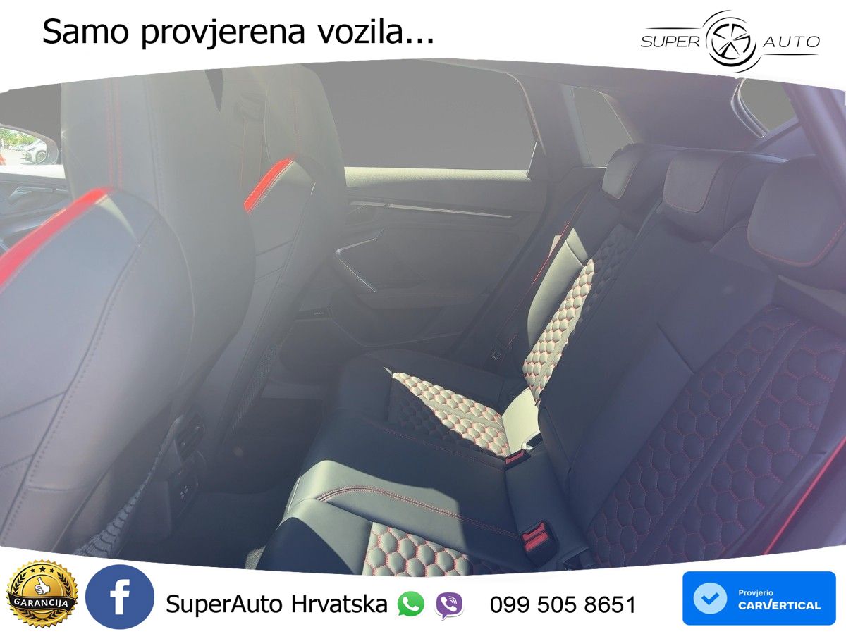 Audi RS3 Sportback 2.5 TFSI (400 KS) quattro S tronic LED+GR SJED+ACC