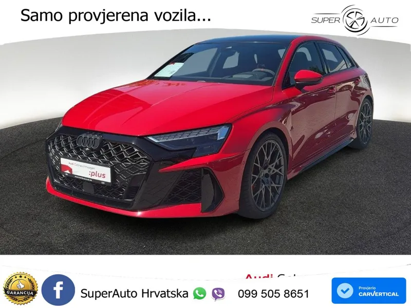 Audi RS3 Sportback 2.5 TFSI (400 KS) quattro S tronic LED+GR SJED+ACC