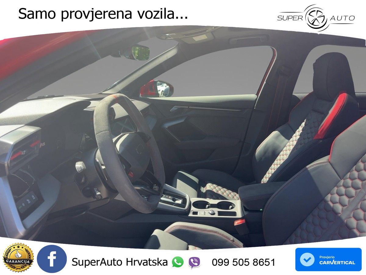 Audi RS3 Sportback 2.5 TFSI (400 KS) quattro S tronic LED+GR SJED+ACC