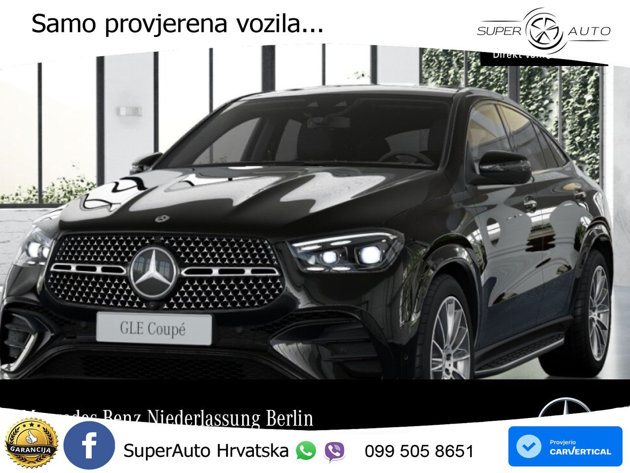 Mercedes GLE 300d (269 KS) EQ Boost 4MATIC 9G-TRONIC AMG LED+GR SJED+ACC