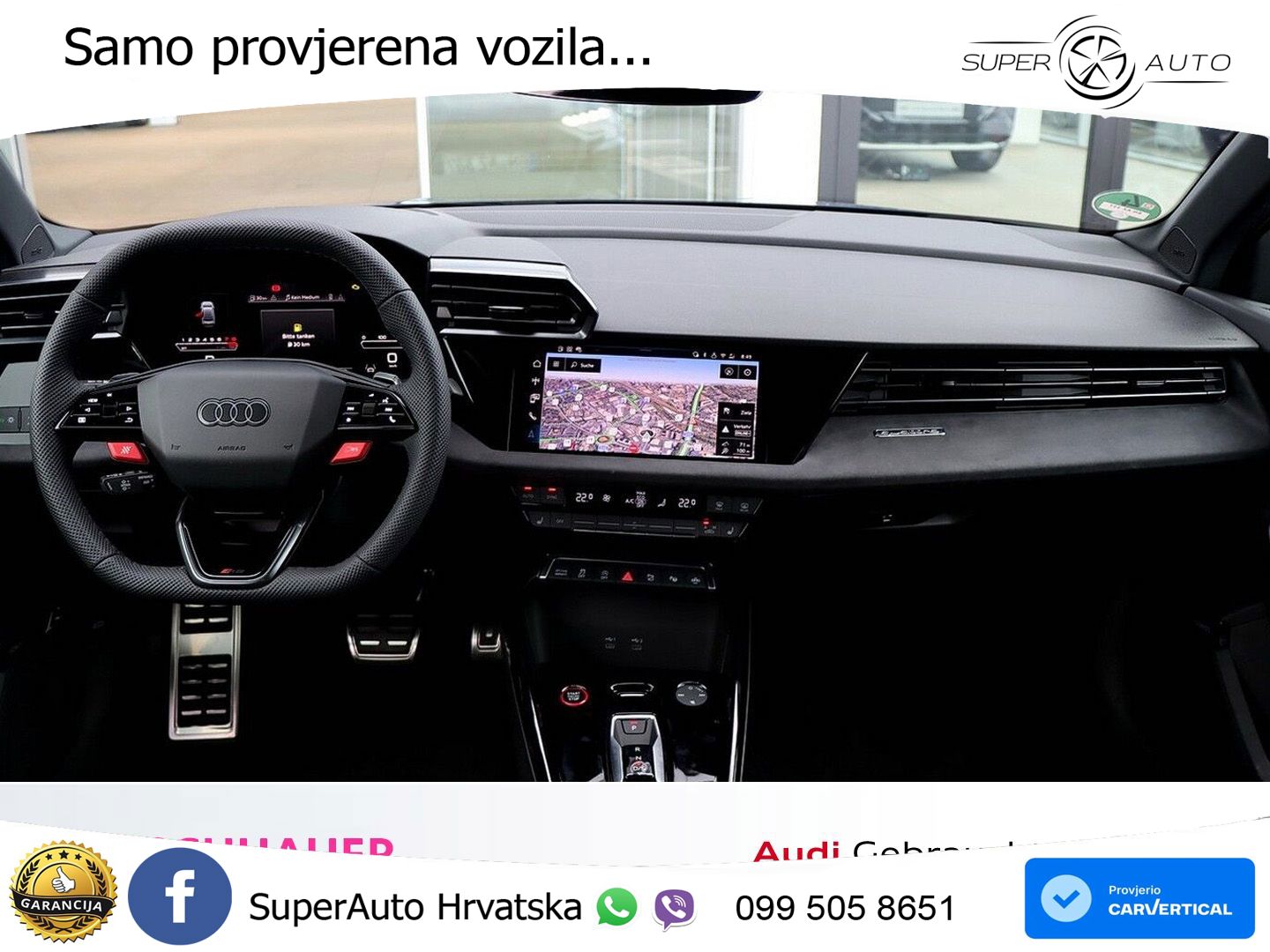 Audi RS3 Sedan 2.5 TFSI (400 KS) quattro S tronic LED+GR SJED+ACC