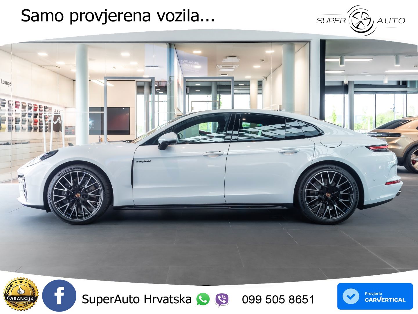 Porsche Panamera 4 2.9 V6 (470 KS) E-Hybrid PDK LED+GR SJED+ACC