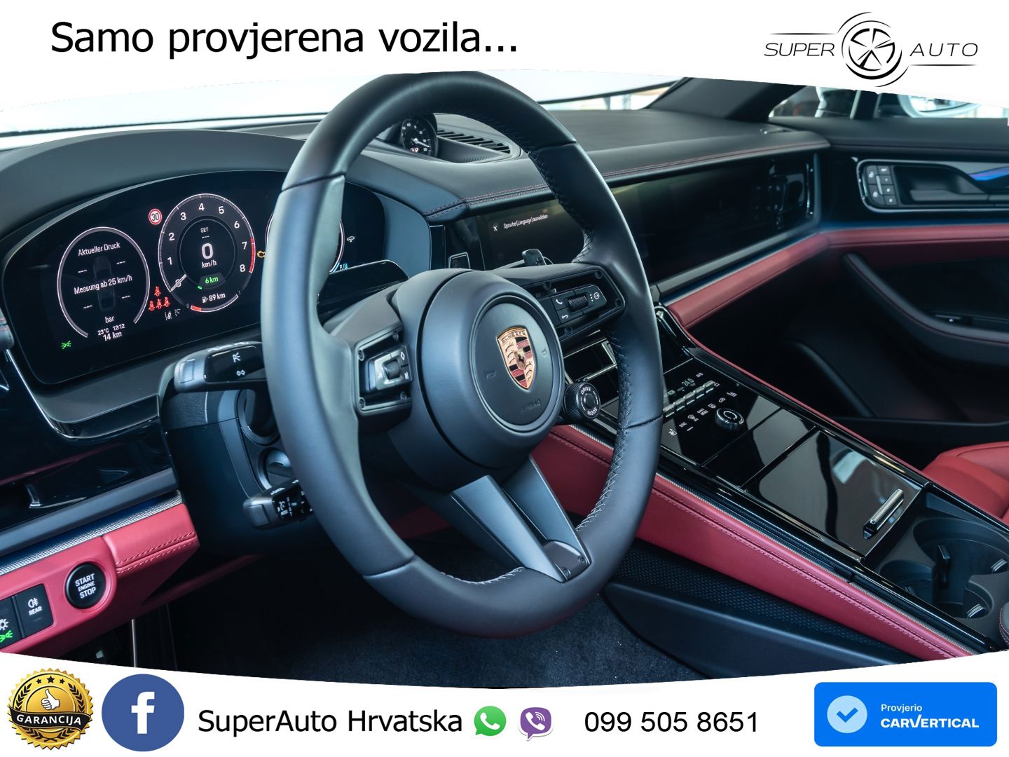 Porsche Panamera 4 2.9 V6 (470 KS) E-Hybrid PDK LED+GR SJED+ACC