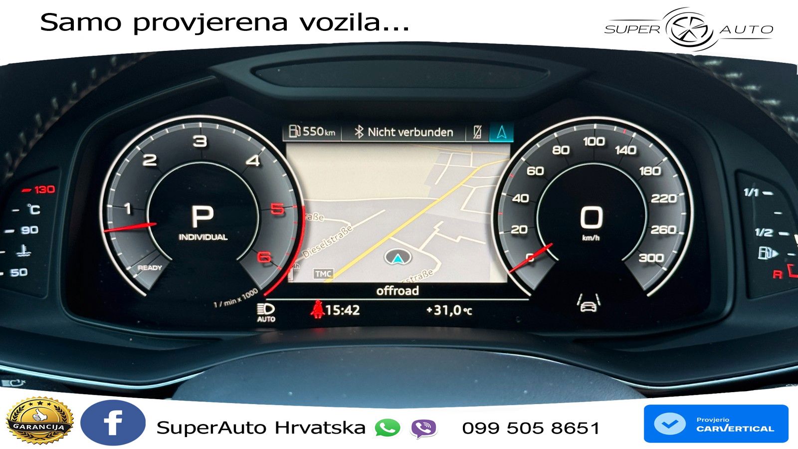 Audi Q8 50 TDI V6 (286 KS) quattro Tiptronic