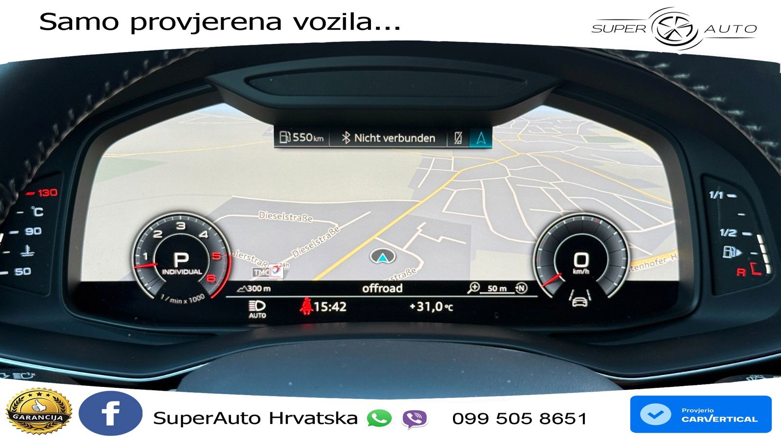 Audi Q8 50 TDI V6 (286 KS) quattro Tiptronic