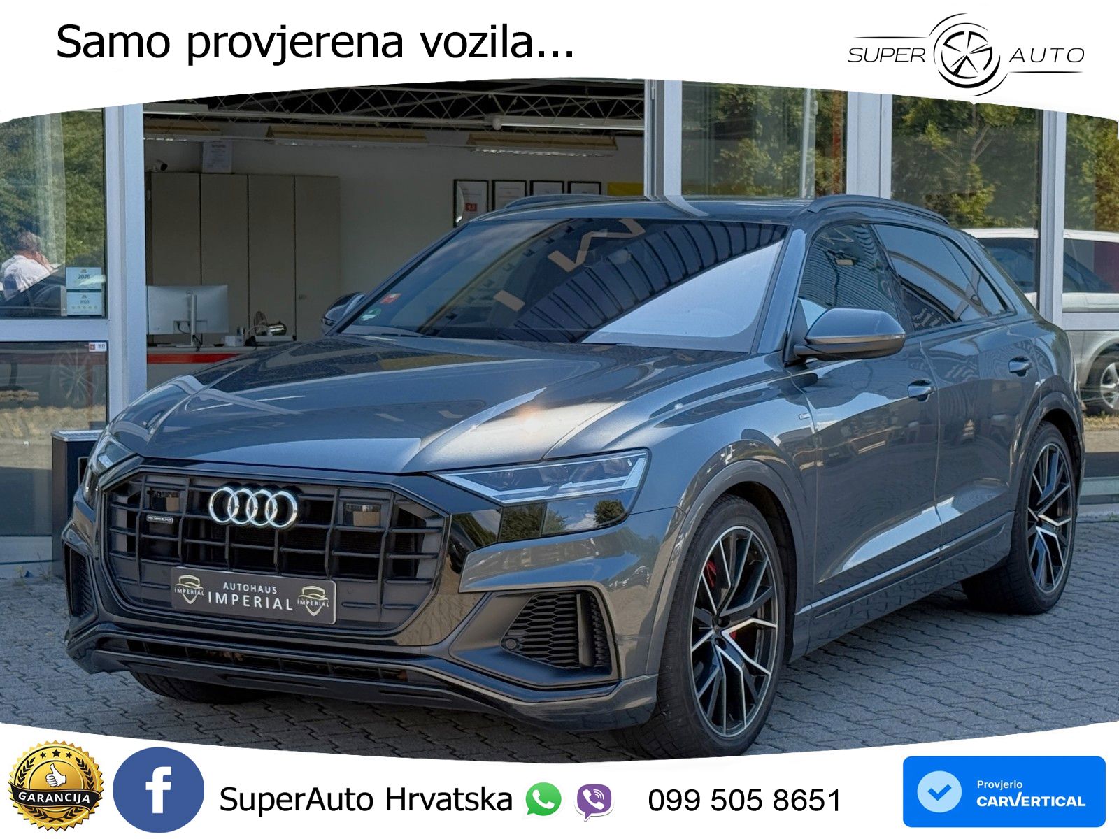 Audi Q8 50 TDI V6 (286 KS) quattro Tiptronic