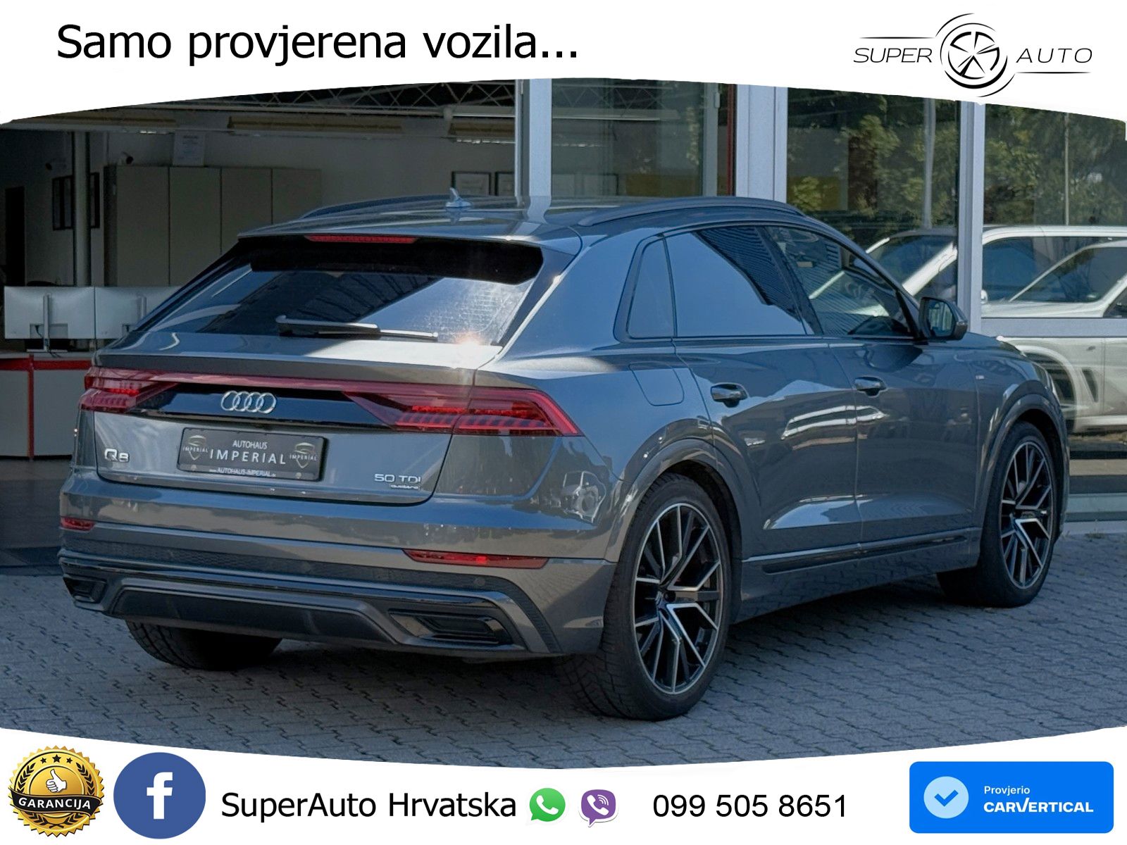 Audi Q8 50 TDI V6 (286 KS) quattro Tiptronic