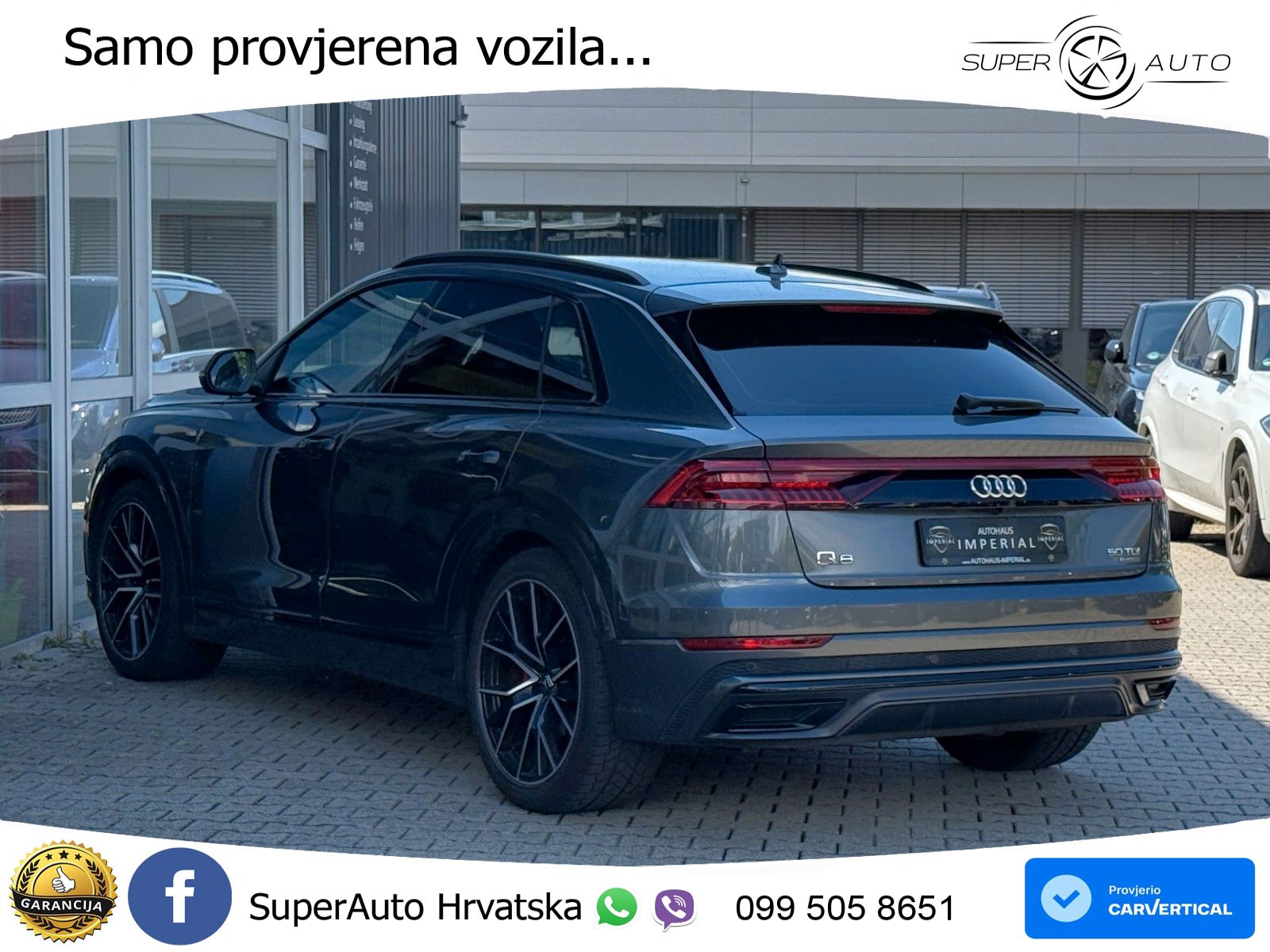 Audi Q8 50 TDI V6 (286 KS) quattro Tiptronic