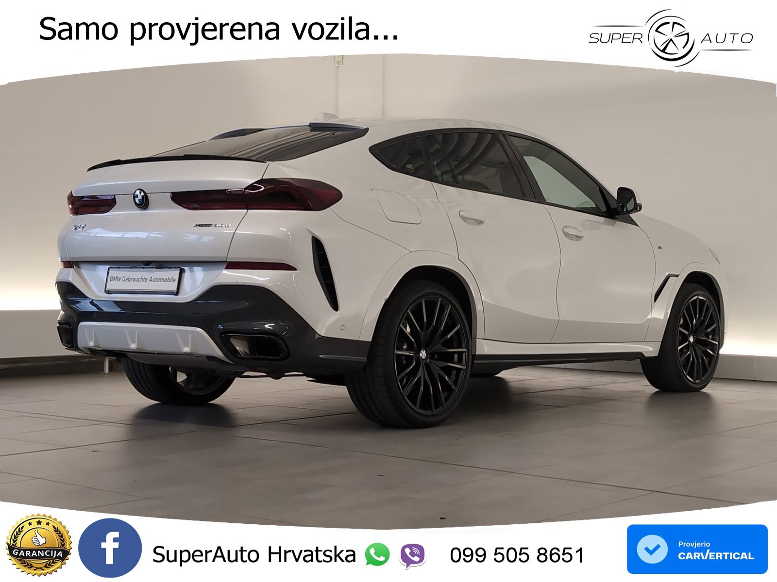 BMW X6 30d (298 KS) xDrive Steptronic M Sport LED+GR SJED+ACC