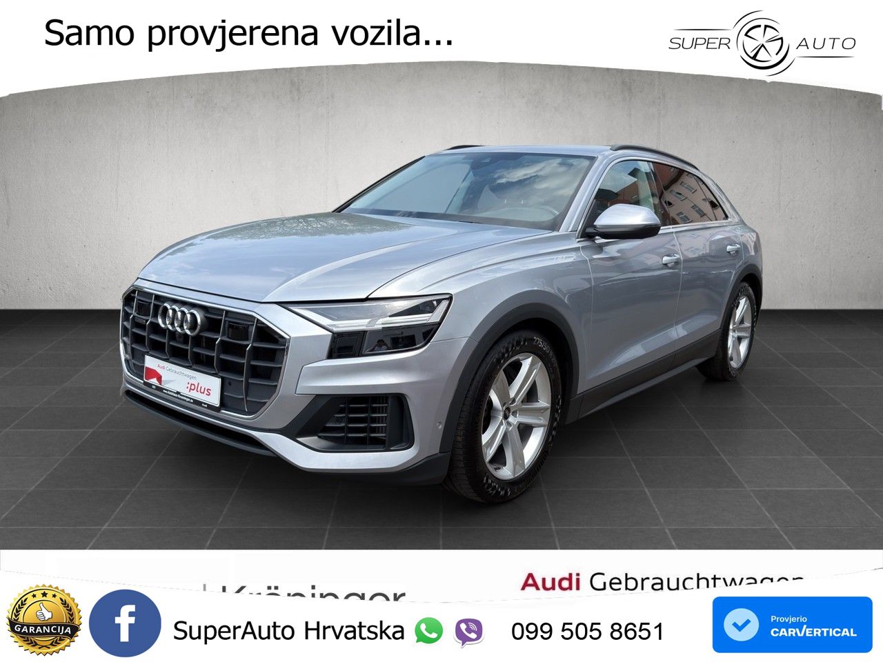 Audi Q8 55 TFSI V6 (340 KS) quattro Tiptronic