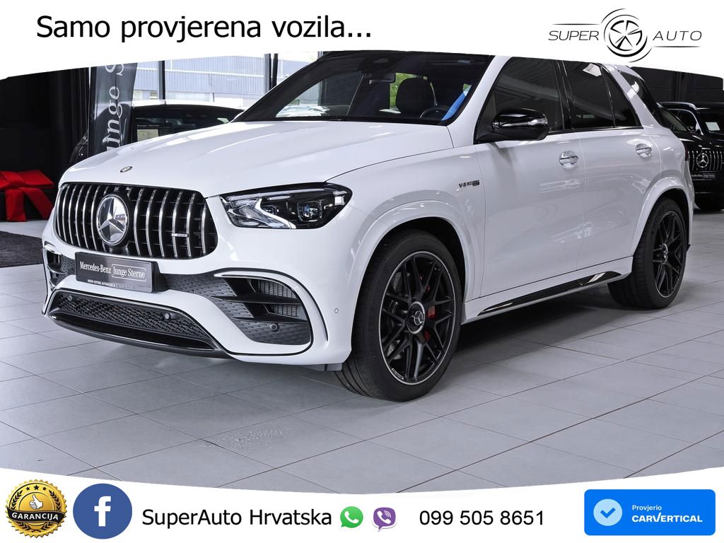 Mercedes AMG GLE 63 S V8 (612 KS) EQ Boost 4MATIC+ AMG SPEEDSHIFT TCT 9G LED+GR SJED+ACC