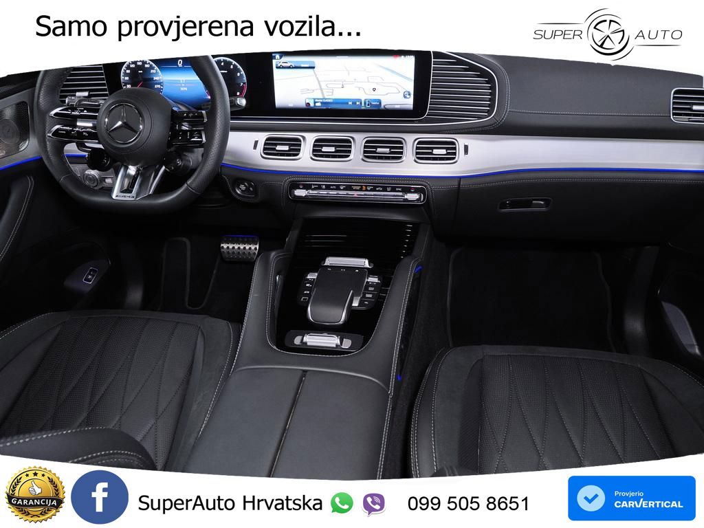 Mercedes AMG GLE 63 S V8 (612 KS) EQ Boost 4MATIC+ AMG SPEEDSHIFT TCT 9G LED+GR SJED+ACC