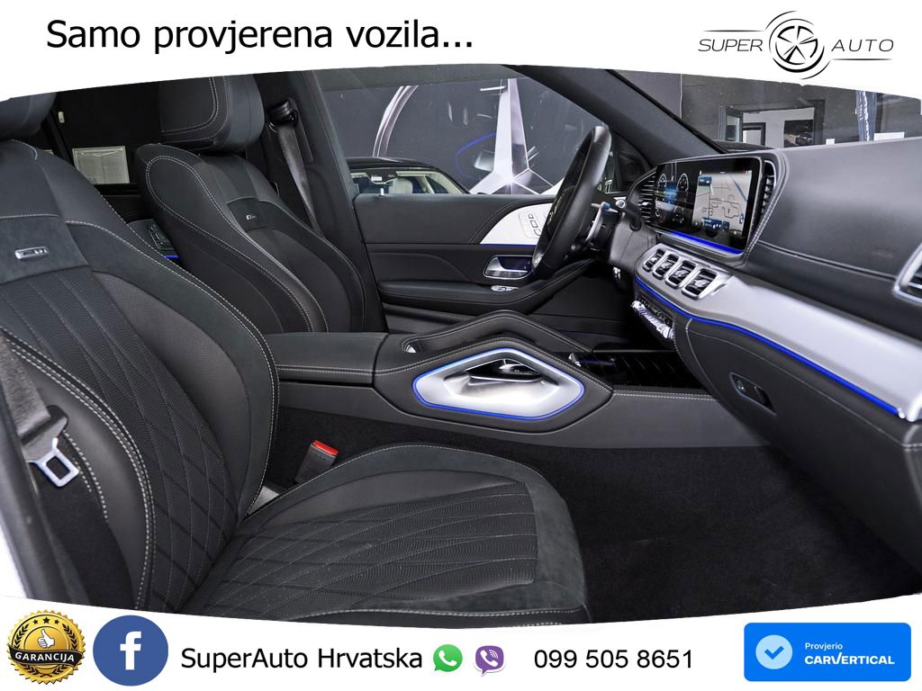 Mercedes AMG GLE 63 S V8 (612 KS) EQ Boost 4MATIC+ AMG SPEEDSHIFT TCT 9G LED+GR SJED+ACC
