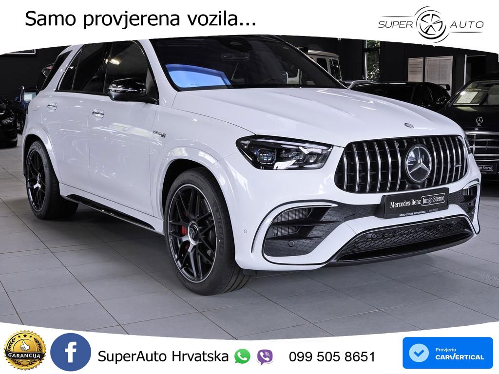 Mercedes AMG GLE 63 S V8 (612 KS) EQ Boost 4MATIC+ AMG SPEEDSHIFT TCT 9G LED+GR SJED+ACC