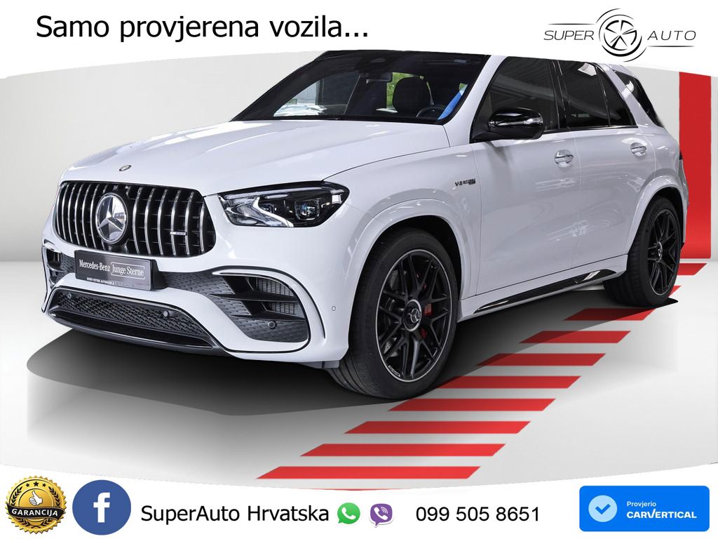 Mercedes AMG GLE 63 S V8 (612 KS) EQ Boost 4MATIC+ AMG SPEEDSHIFT TCT 9G LED+GR SJED+ACC