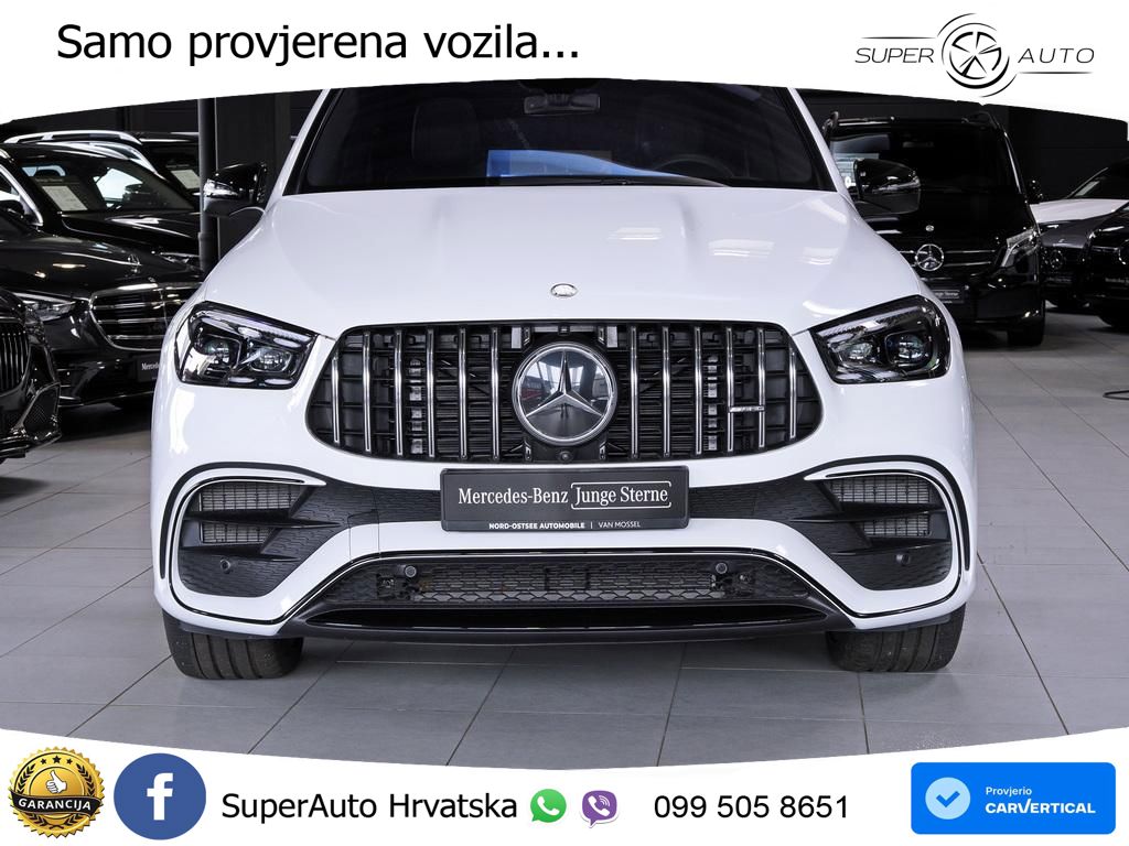 Mercedes AMG GLE 63 S V8 (612 KS) EQ Boost 4MATIC+ AMG SPEEDSHIFT TCT 9G LED+GR SJED+ACC