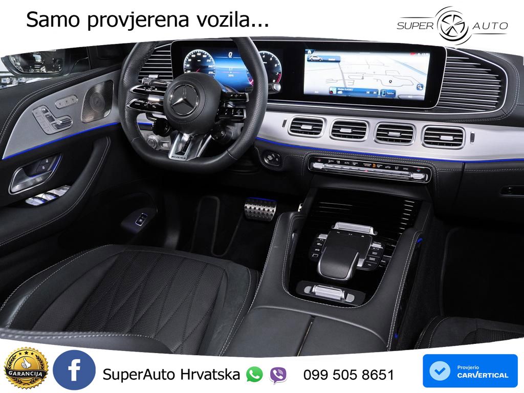 Mercedes AMG GLE 63 S V8 (612 KS) EQ Boost 4MATIC+ AMG SPEEDSHIFT TCT 9G LED+GR SJED+ACC