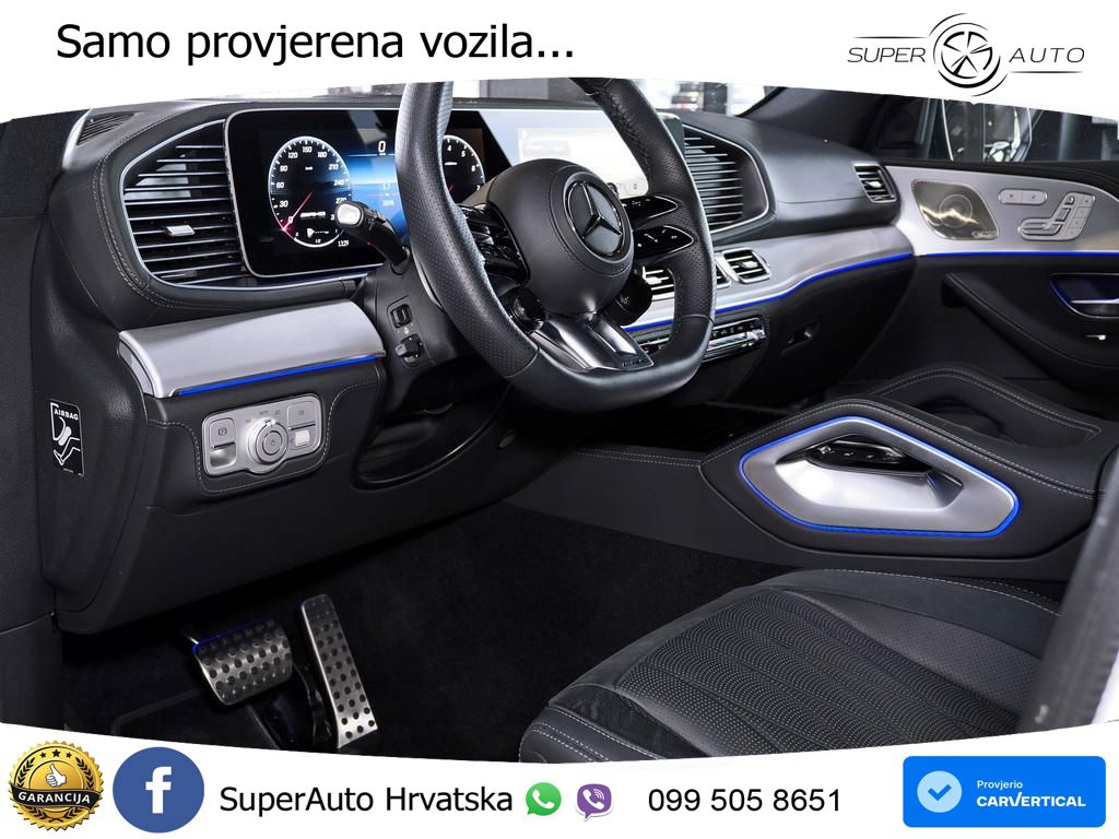 Mercedes AMG GLE 63 S V8 (612 KS) EQ Boost 4MATIC+ AMG SPEEDSHIFT TCT 9G LED+GR SJED+ACC