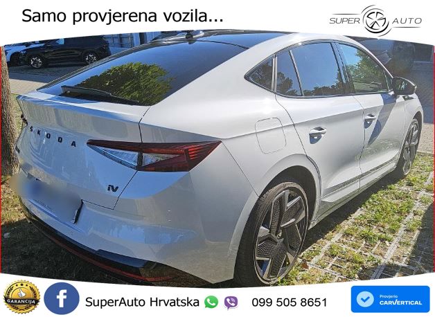 Škoda Enyaq Coupe iV RS 82 kWh (299 KS) AWD Suite LED+GR SJED+ACC